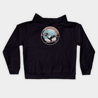 Surfing Raccoon Kids Hoodie